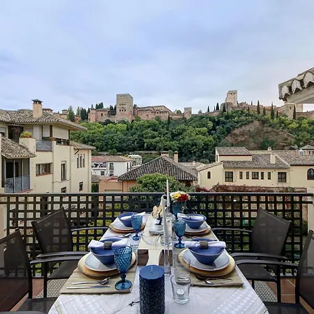 Chezmoihomes Alhambra Penthouse 2 Private Terraces Apartment Granada